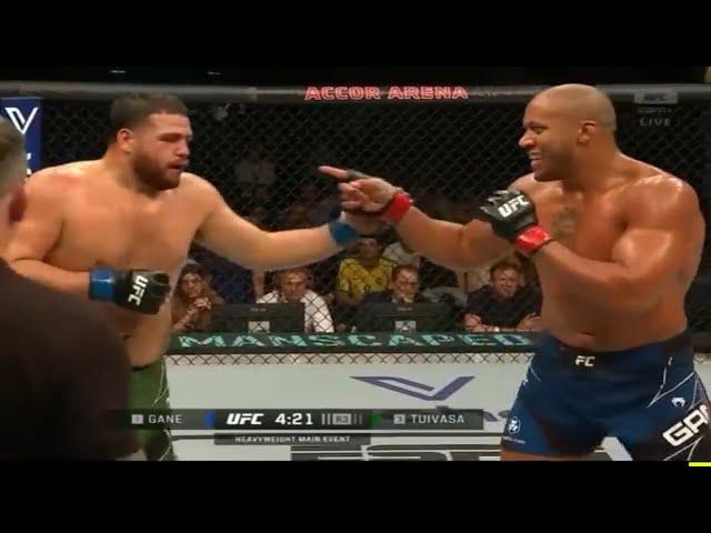 Ciryl Gane vs Tai tuivasa highlight of the Main event