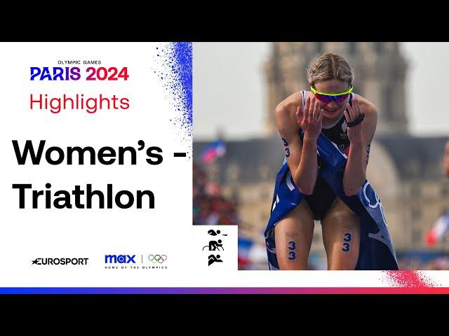 THRILLING HOME VICTORY FOR FRANCE  | Women's Triathlon Highlights #Paris2024 