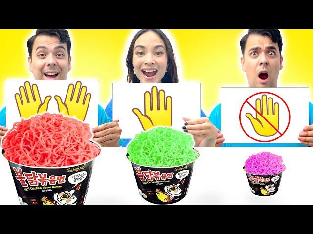 NO HAND VS ONE HAND VS TWO HAND CHALLENGE| CRAZY & FUNNY FOOD CHALLENGES BY CRAFTY HACKS PLUS