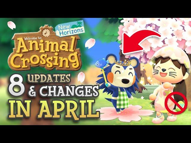 Animal Crossing New Horizons: 8 Updates & Changes in April 2024 (Details You Should Know!)