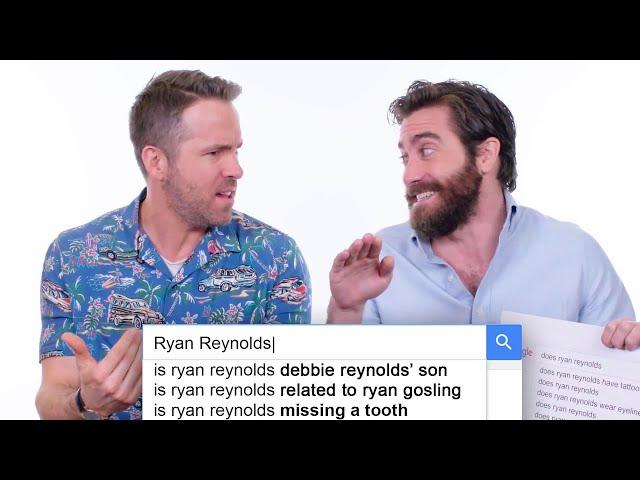 Ryan Reynolds & Jake Gyllenhaal Answer the Web's Most Searched Questions | WIRED