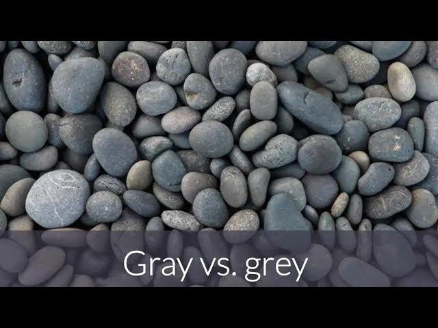 Gray vs Grey - Grammarist.com Official channel.