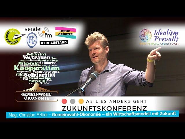 Mag. Christian Felber: Gemeinwohl-Ökonomie – ein Wirtschaftsmodell mit Zukunft    (Vortrag Zuku2021)