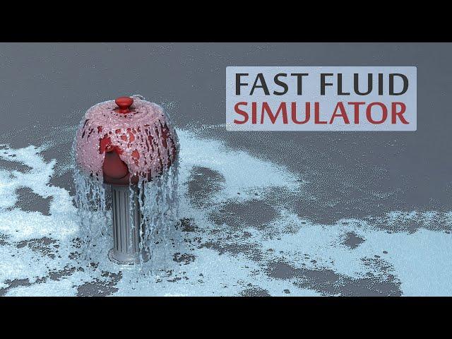 Finally, A Blazing Fast Fluid Simulator! 