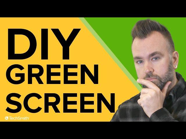 Make a DIY Green Screen at Home