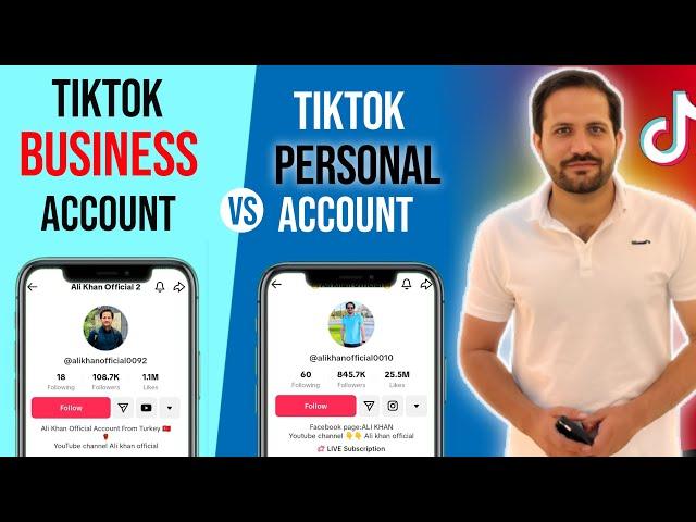 Tiktok Bussiness and personal account د ٹکٹاک پرسنل او بزنس اکاونٹ کمُ یو خہ دے؟؟