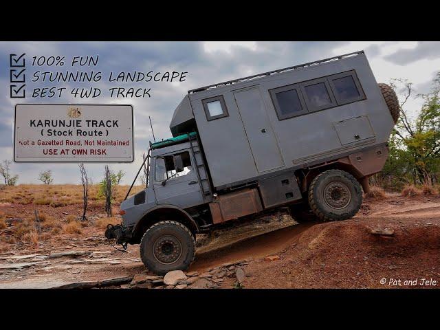 UNIMOG Offroading the KARUNJIE TRACK - BEST Scenery in the Kimberley! Pentecost to Wyndham (Eps.32)