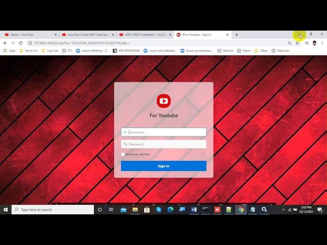 How to make login url Shorter OR friendly in Oracle application || xfactor