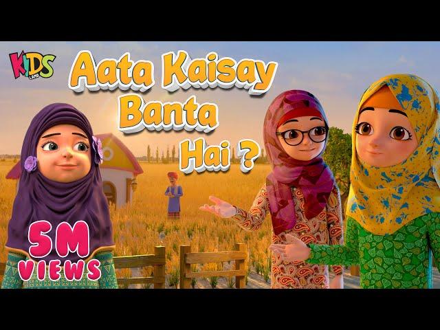 Kaneez Fatima New Episode  Aata Kaisay Banta Hai ?  - Kissan Day Special | 3D Animation