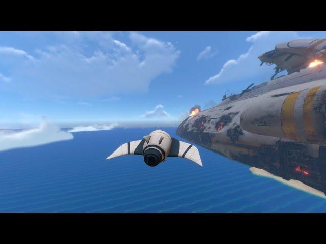 Welcome The Flying Submarine to Subnautica