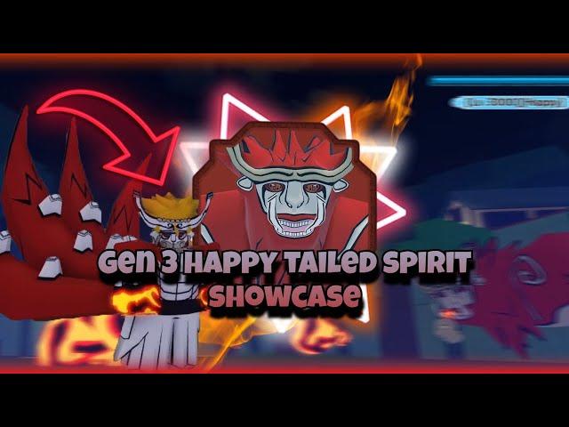 Gen 3 Happy Tailed Spirit in Shindo Life Showcase