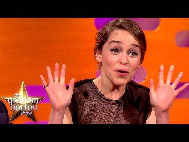 Emilia Clarke Watched Game Of Thrones Nude Scene With Her Parents  - The Graham Norton Show