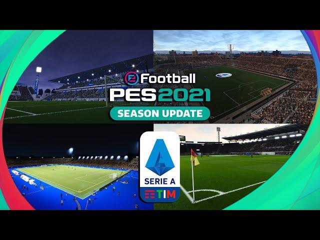 PES 2021 Update Full Stadium-Server Serie A Season 2023 - Stadium Pack for All Patch