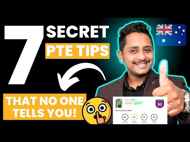 7 Secret Tips That No One Tells You - PTE Tips and Tricks to Score 90 | Skills PTE Academic