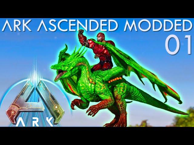 Ark Pooping Ascended Modded Journey Begins! E01 Ark Survival Ascended Mods!