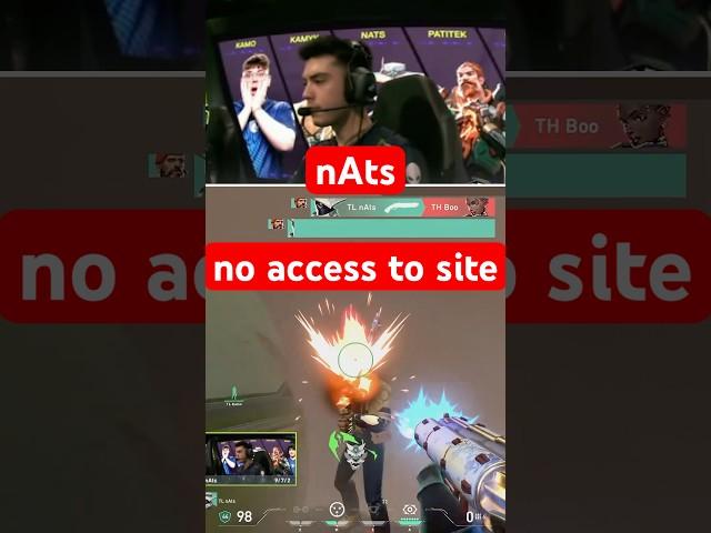 nAts = no access to site #valorant #vct # #valorantmasters #valorantgaming