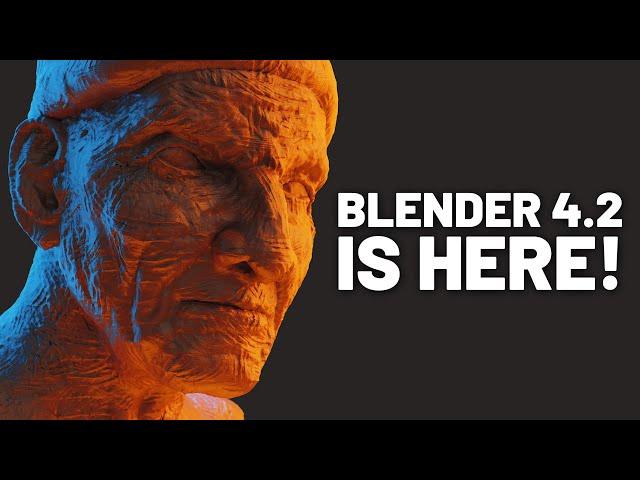 Blender 4.2 Features in LESS THAN FIVE MINUTES!