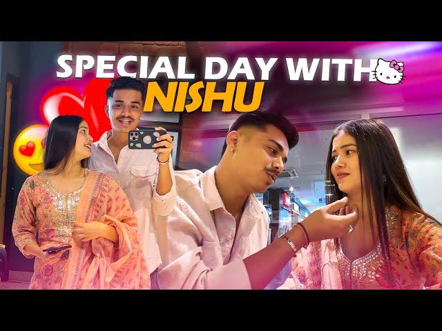 Aaj Nishu ko Shadi ke liye Propose kar he diyaMy 1st Date With Nishu️|| Yes/No For marriage?