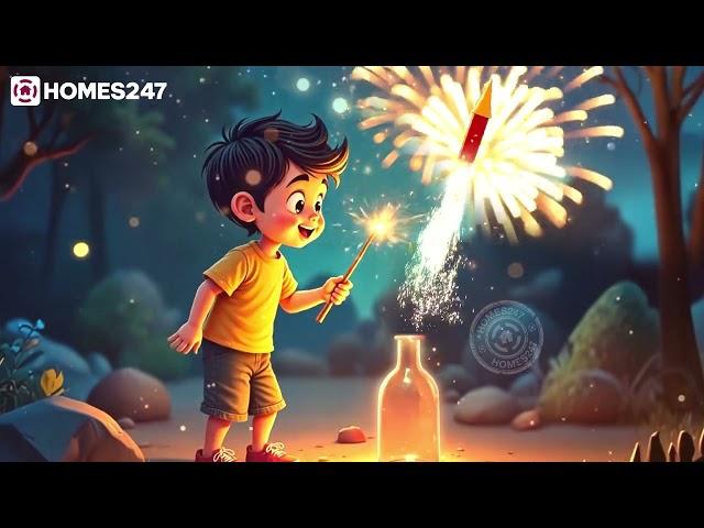 Happy Diwali #diwali #diwalispecial #homes247 #diwalicelebration #diwalidecoration #animation