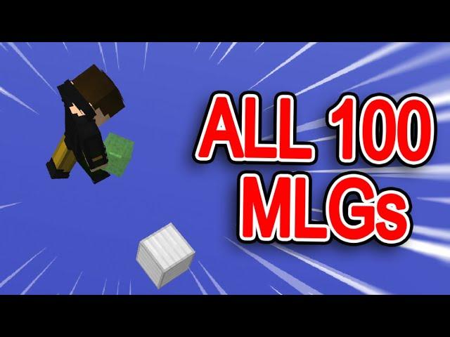 100 MLG's in Minecraft (In 9 Minutes or Less)