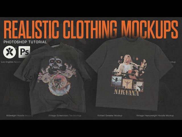 Mock Up Your T-Shirt Designs Like A Pro | Photoshop Tutorial (+ FREE DOWNLOAD)