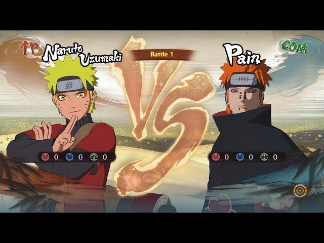 Naruto Shippuden Ultimate Ninja Storm 4 - Naruto Vs. Pain (SUPER HARD)