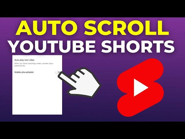 How To Auto Scroll YouTube Shorts (2024)