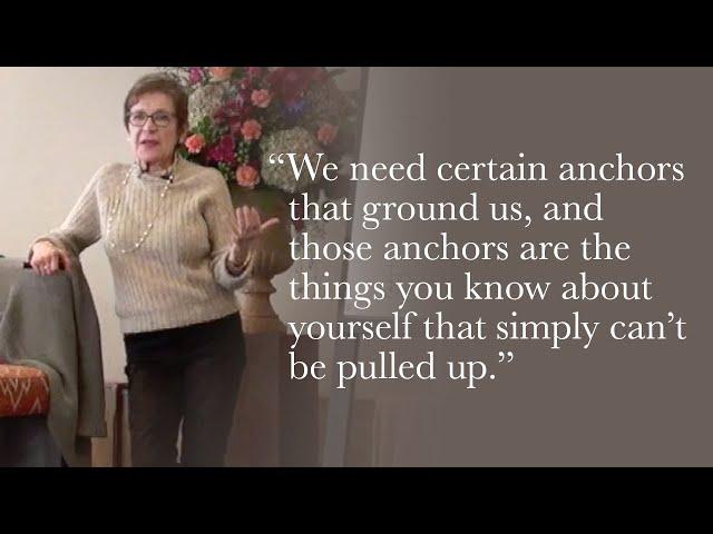 Caroline Myss - Do you know these anchors in you?