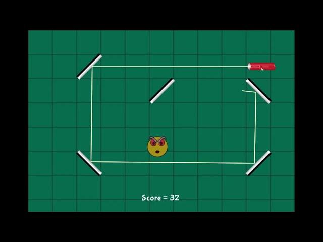 Reflection and refraction game