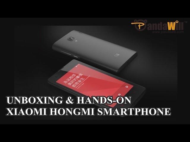 XIAOMI Hongmi Smartphone Unboxing & Hands-On