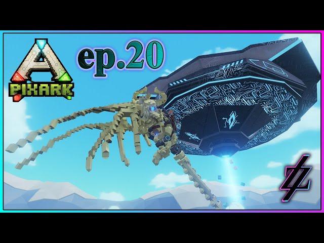 Alien Ship and Tek Armor: Pixark ep20