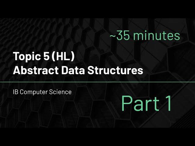 IB Computer Science - Topic 5 - Part 1 - (Intro, 2D Arrays, Recursion)