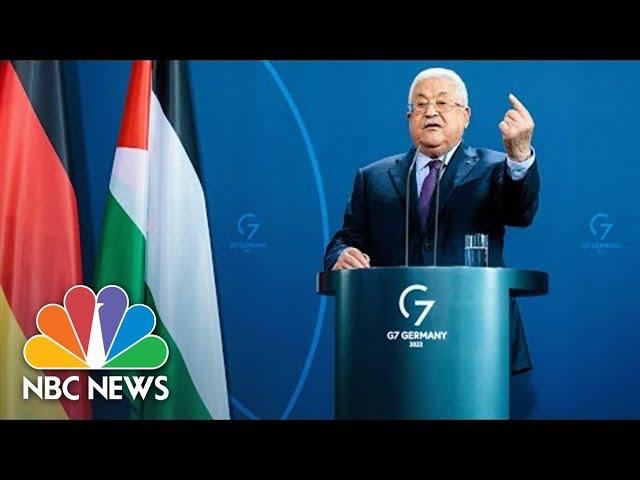 Palestinian President Accuses Israel Of Committing ’50 Holocausts’