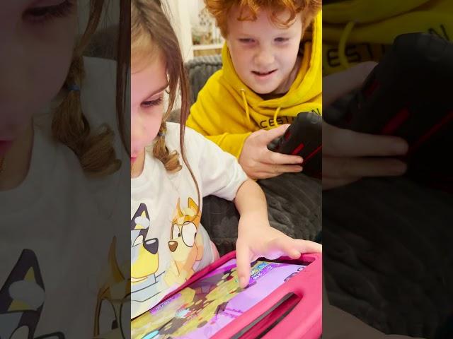 NAVEY loves UNiCORN CATCH!!  Navey teaches her cousin Mason how to play our new ROBLOX tycoon GAME!!