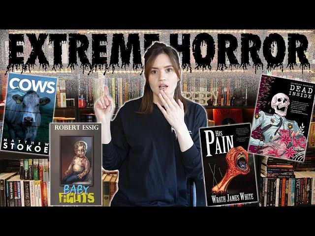 Ranking every EXTREME horror book I've read