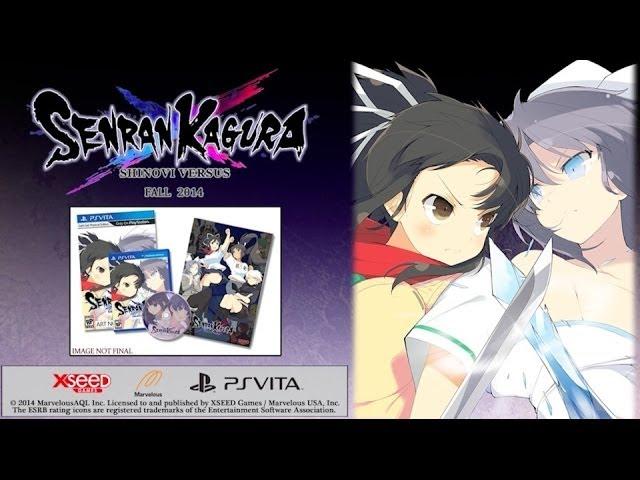 Senran Kagura Shinovi Versus - E3 2014 Trailer