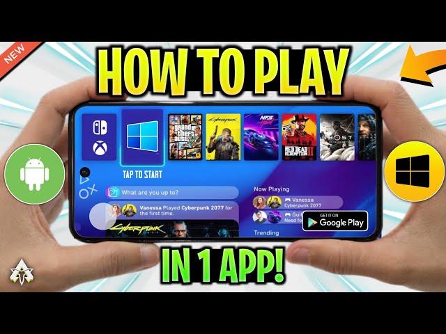 [NEW] How To Play ANY Console Games On Android - PC/PS5/PS4 In 1 APP No Emulator