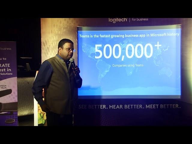 Mr  Mitesh Patil , Logitech Event Mumbai Video