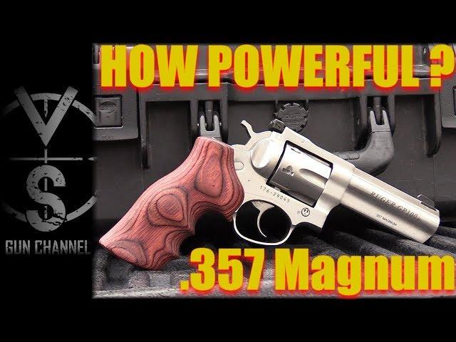 HOW POWERFUL is IT? .357 Magnum Revolver