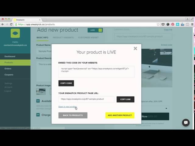 Sneakpick.co - How to add product? (Video Tutorial)