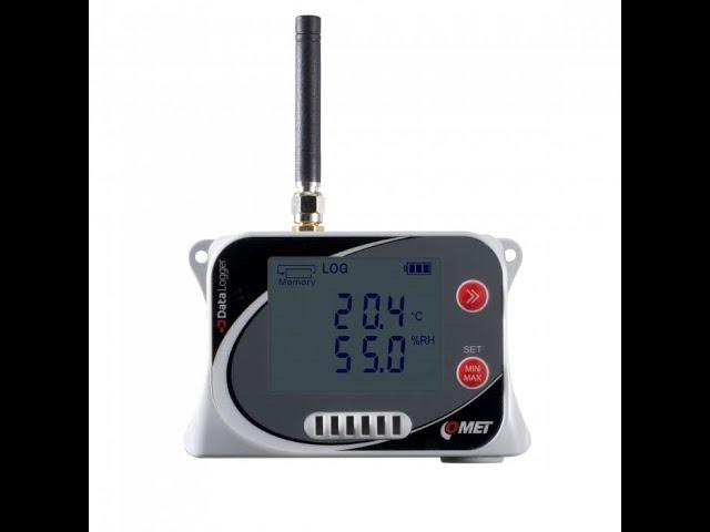 IoT Wireless Temperature and Relative Humidity Datalogger, with built-in GSM modem