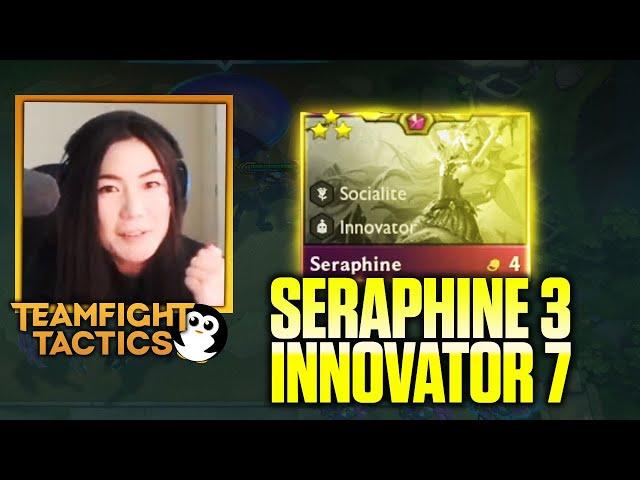 When You Accidentally Get Seraphine 3 and Innovator 7... | Hafu TFT Grandmaster