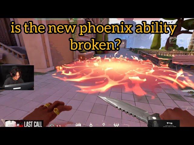 Tenz reacts to new Phoenix healing ability