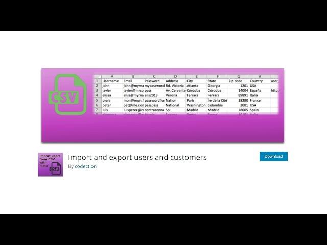 How To Export WordPress Users or Costumers List To Import In Another Website?