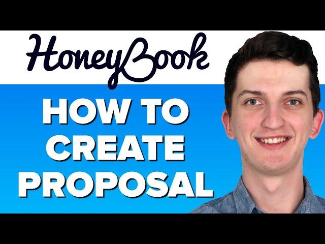 Honeybook Tutorial - How To Create Proposal on Honeybook