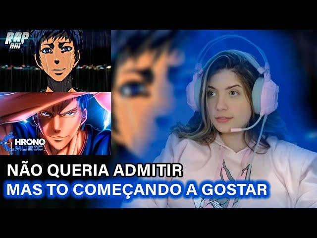 (2 em 1)(REACT) Reagindo a Aomine | PANTERA DA QUADRA e Estou Perdendo o Controle | AniRap e Chrono