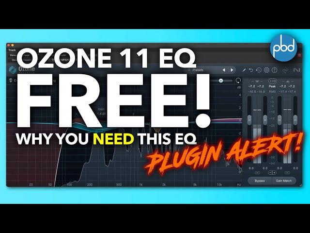 Izotope Ozone 11 Free EQ! The Best Free VST EQ?