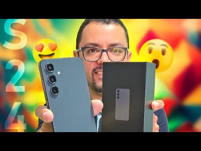 Chegou o GALAXY S24 FE! Peguei no DIA DO LANÇAMENTO! (Unboxing)