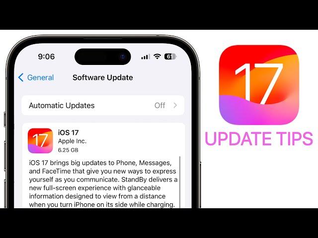 How to Update to iOS 17 - Tips Before Installing!