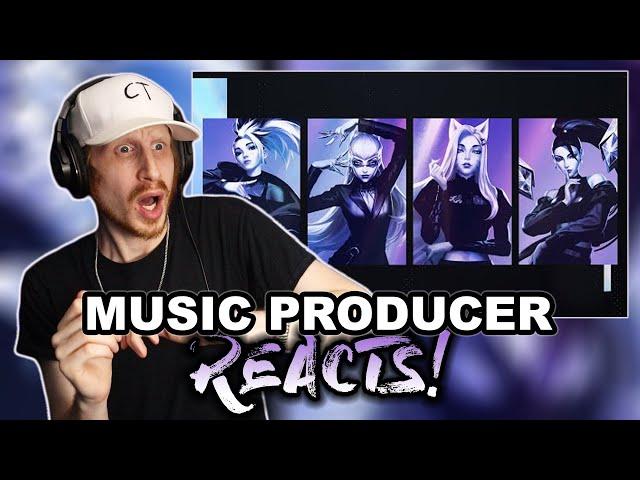 Music Producer Reacts to K/DA - THE BADDEST ft. (G)I-DLE, Bea Miller, Wolftyla